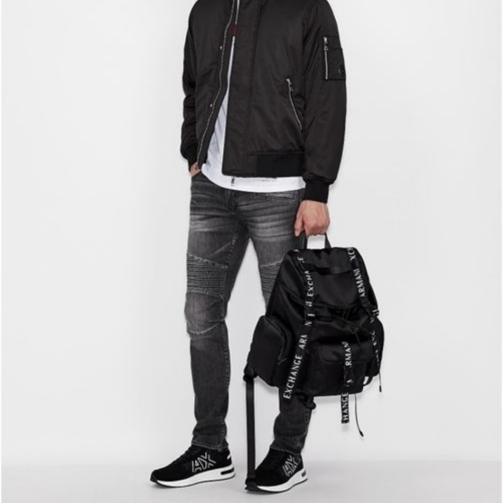 AX Armani Exchange J27 Skinny Biker | Black | Size 30